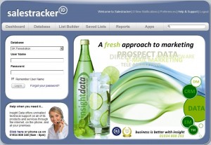 insight data salestracker a fresh approach to marketing