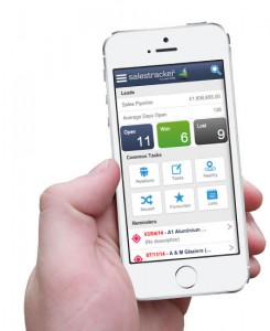 Live prospect data on salestracker