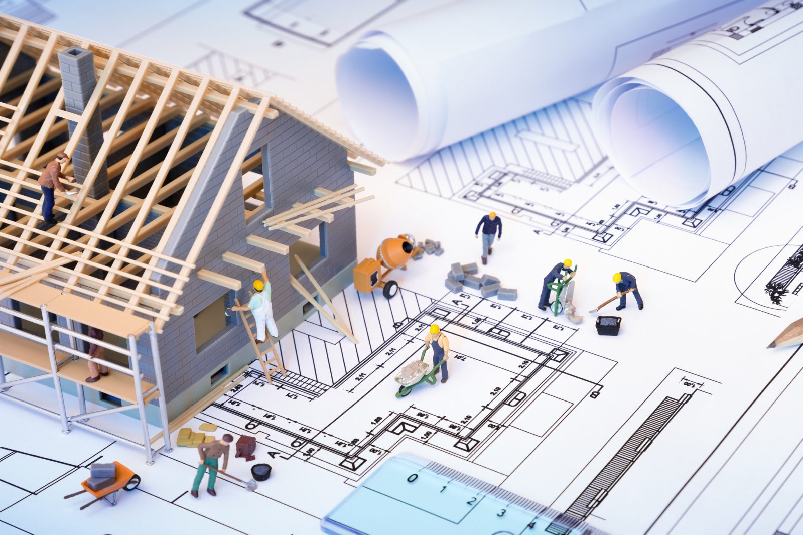 construction drawing dreamstime