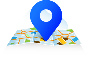 pinpoint map graphic