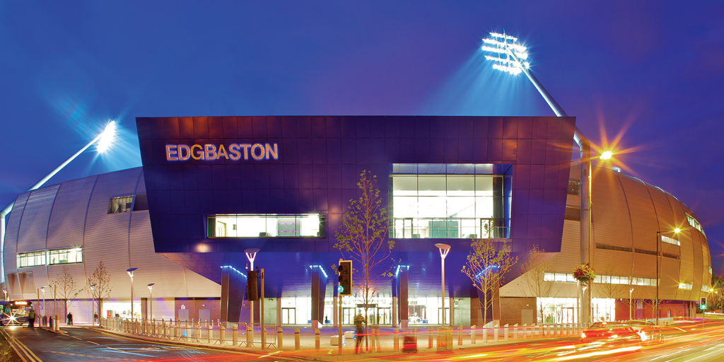 Outside of Edgbaston Stadium for Glazing Summit