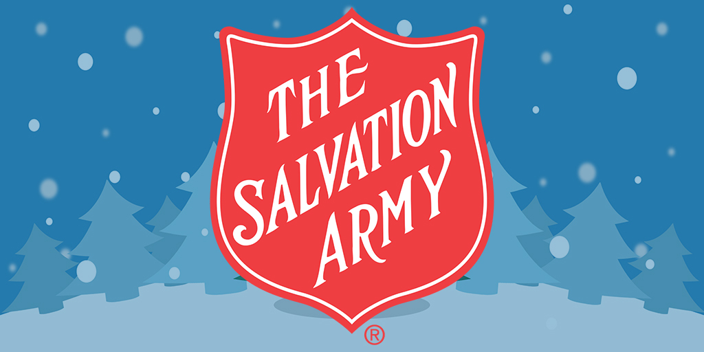 The Salvation Army logo Christmas