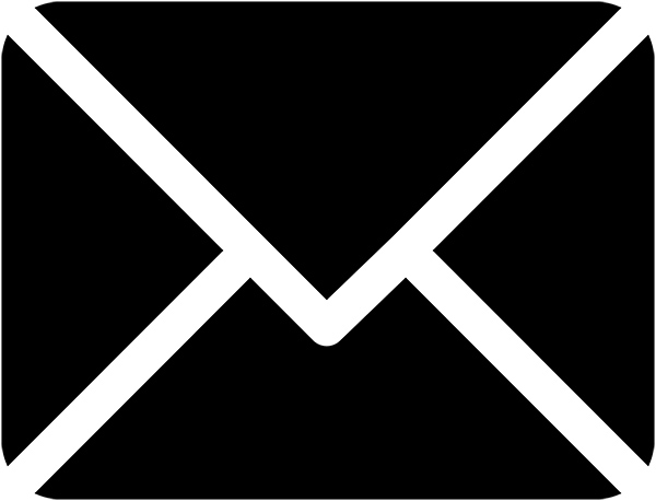 black and white email graphic