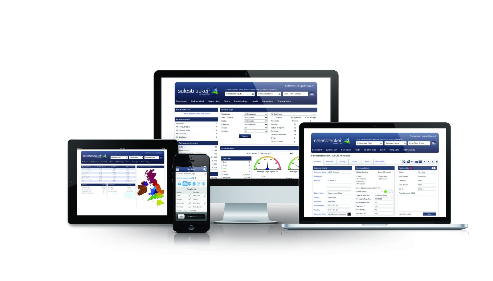 salestracker graphic all devices